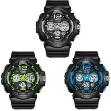 SMAEL Брендовые мужские спортивные часы двойной дисплей часы мужские светодиодный цифровой аналоговый электронные кварцевые часы водонепроницаемые Relógio Masculino