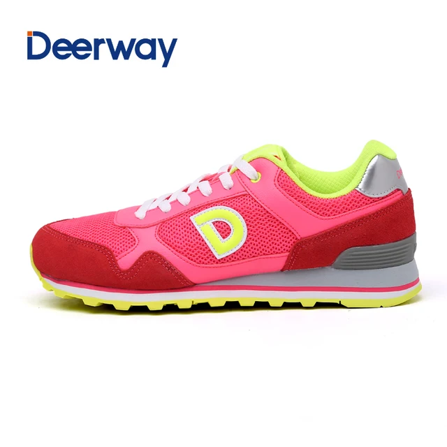 Лидер продаж 2016 года реальные хард Средний (б, м) lifestyle вппн Deerway бренд Для женщин кроссовки Прогулки Eur Размер 35–40 Бесплатная доставка