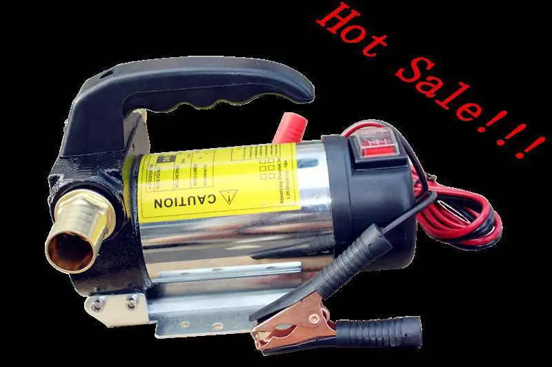 DC 24v electric diesel fuel transfer pump oil pump for motorcycles and