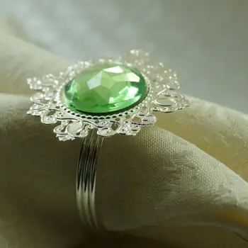 

classicla crystal,decoration napkin ring for wedding