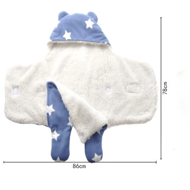 Спальный мешок для малышей хлопка пеленать Обёрточная бумага для маленьких От 0 до 1 года конверт новорожденного Baby Sleeper