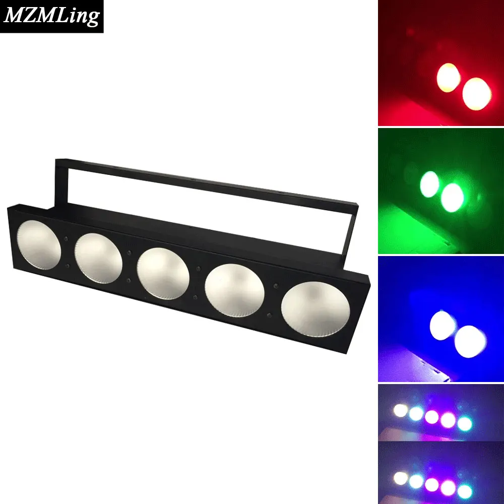 

5x12w RGBW 4-In-1 Matrix Light Led Wall Wash Light DMX512 Washer Led Outdoor /Flood Light DJ /Bar /Party /Show /Stage Light