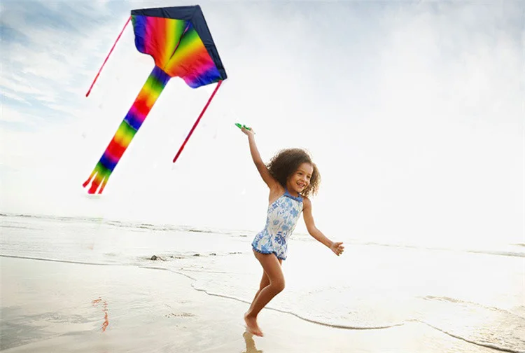 106*62 см легко летает большой нейлоновый воздушный змей для детей и взрослых отлично подходит для пляжной поездки активного отдыха большой флаер детские игрушки