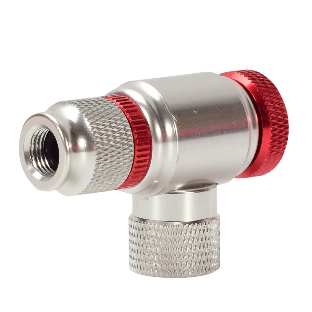 

CO2 Pump for Bicycle Schrader Presta Adapter CO2 Inflator Aluminum Tire Tube Mini Hand Bicycle Pumps ( Without Gas Cylinder)