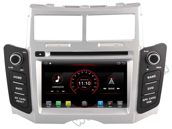 AVGOTOP автомобильный dvd-плеер для TOYOTA YARIS встроенный wifi Автомобильный видеорегистратор с радио/wifi+ DAB+ OBD+ TPMS навигация