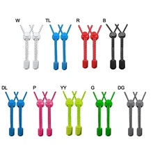 10 цветов фиксирующий башмак шнурки эластичные шнурки для детей, детей, взрослых фитнеса шнурки без завязок