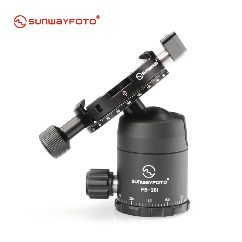 SUNWAYFOTO FB 28DDHI штатив с мини шаровой головкой быстросъемный зажим для DSLR панорамной
