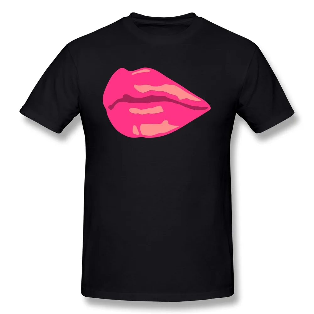 2014 Original 100% Cotton T-Shirt Men's Sexy Mouth Customize Men T Shirts | Мужская одежда