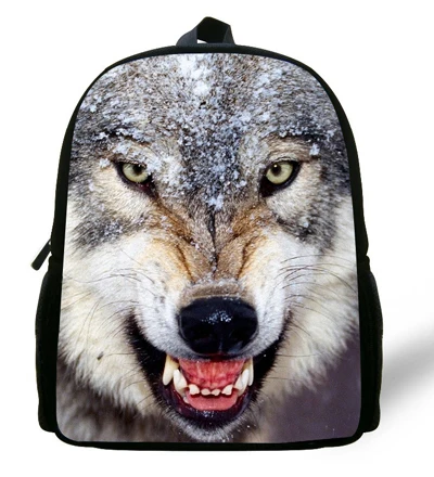 12 дюймов зоопарк рюкзак с изображением Льва школьные рюкзаки в виде животных для детей в виде животных, рюкзак для девочек Повседневное мальчиков школьная сумка школьные сумки и рюкзаки, infantis - Цвет: Темно-серый