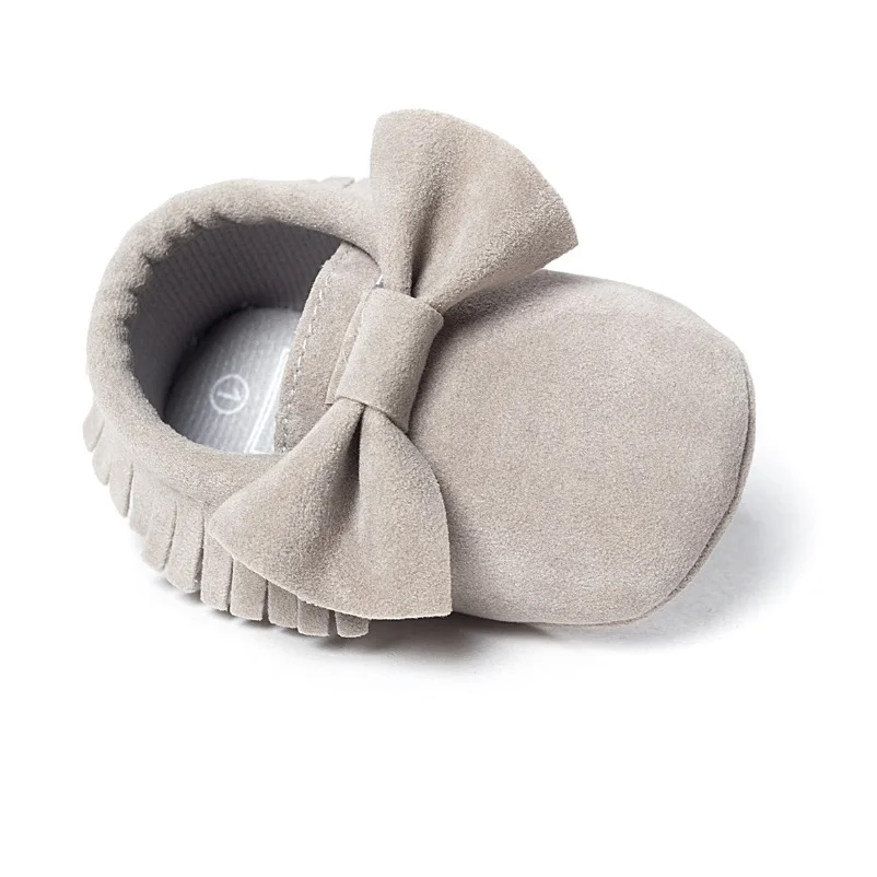 Romirus обувь для маленьких девочек бахрома Suee наивысшего качества новорожденных первые ходунки детские мокасины пинетки из мягкой кожи - Цвет: 5