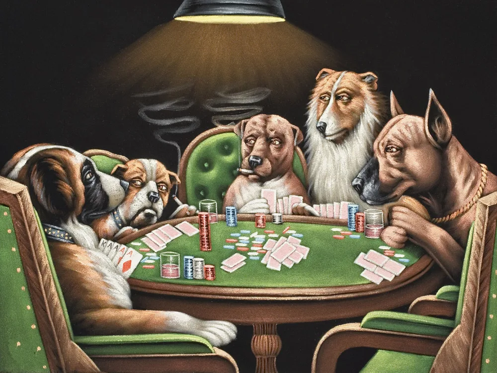 Perros Jugando Al Poker Compra lotes baratos de Perros Jugando Al