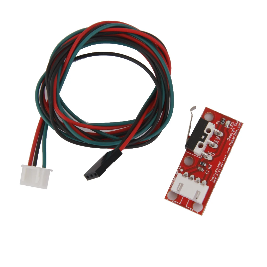 

Generic Mechanical Mech Endstop Sensor Limit Switch Module Reprap Touch End Stop Switching Toggle For 3D Printer RAMPS 1.4 CNC