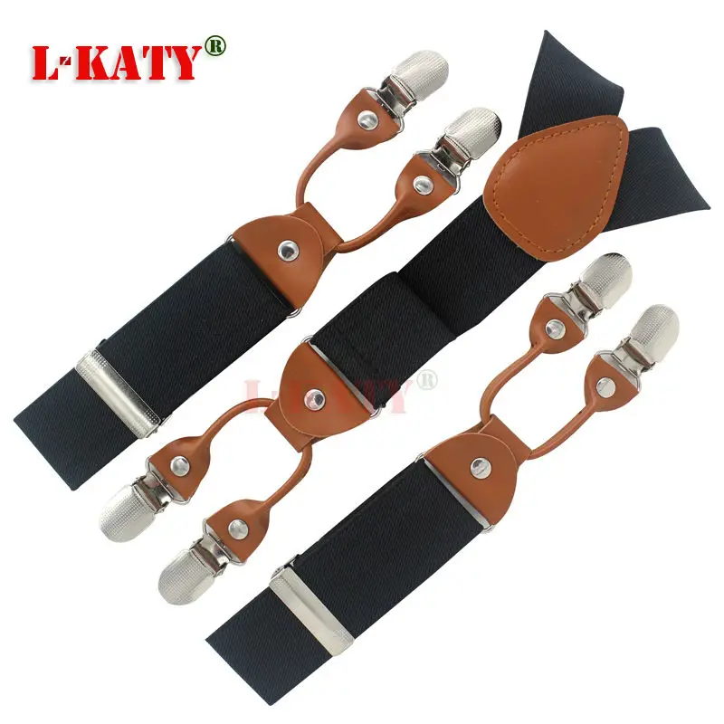 Buy Solid Black Men's trousers strap men's strap sling