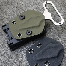High Quality Hand Tools Multifunction Outdoor Waist Knife Clip Back Clamp with K Sheath Scabbard Kits Multitool With Screws AA