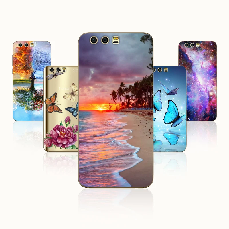 

Soft TPU Cover Huawei Honor 9 Case Silicone Bumper Honor 9 Cover Protector Phone case Huawei Honor 9 Honor9 5.15 Fundas