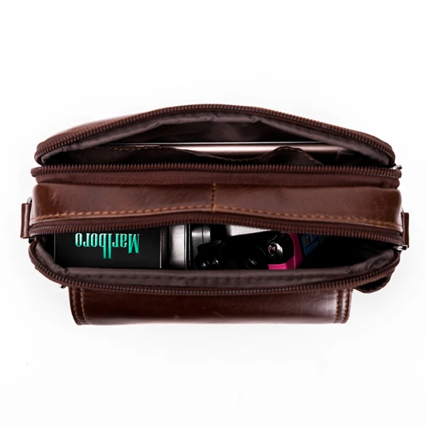 Корова LeatherPhone сигареты кошелек Фанни поясная сумка кожа Хип бум поясная барсетка Сумки на пояс для мужчин ремень сумка горизонтальные