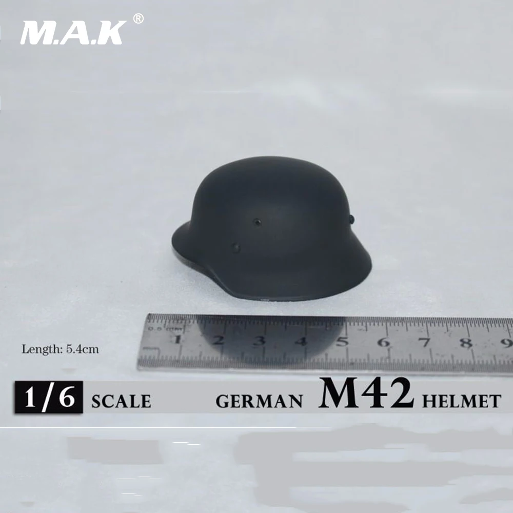 1//6 Soldier Metal WWII Helmet Cap Model Accessory Toy Fit 12/" Action Figure