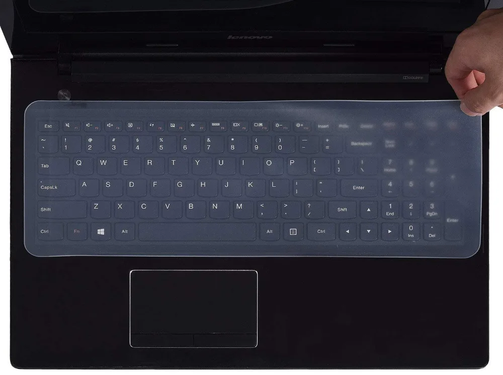 

AWINNER Universal Silicone Keyboard Protector Skin for 15.6-inch Laptop