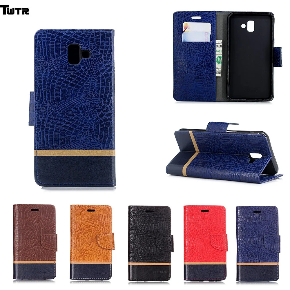 

2018 for Samsung J6 Prime case J6 Plus SM-J610FN/DS for Samsung Galaxy J6+ Case SM-J610F J610FN sm-J610G Flip leather Cover 5.6"