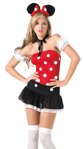 hot minnie mouse costume
