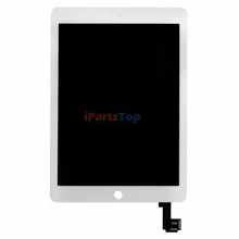 100% Original OEM LCD Screen With Touch Screen Digitizer Assembly + Adhesive For iPad Air 2 iPad 6 Display Shipped BY DHL EMS