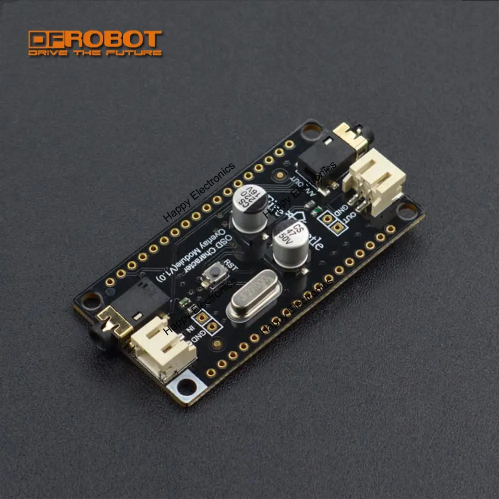 Модуль наложения символов DFRobot FireBeetle OSD на экранном дисплее 3 ~ 5 В AT7456E 512B EEPROM для