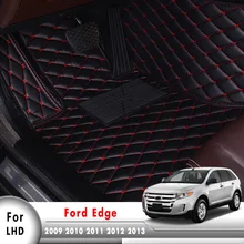 Кожаные Автомобильные Чехлы, коврики для автомобиля, экстерьерные коврики, коврики, автомобильные коврики для Ford Edge 2009 2010 2011 2012 2013