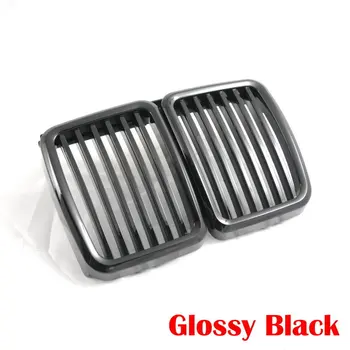 

DASH Free shipping 3 series E30 1982 1991 grille Glossy Matte black