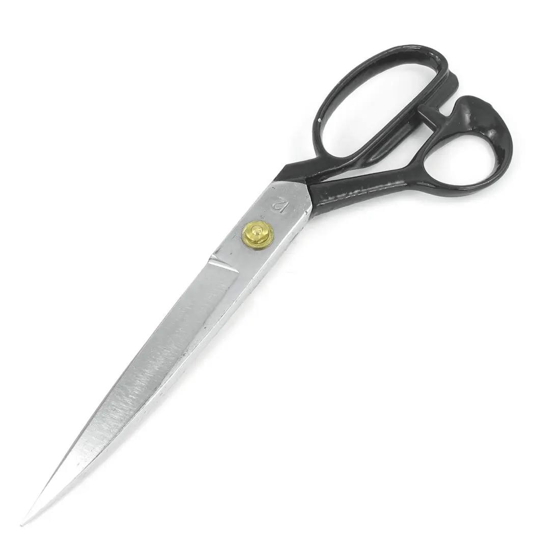 Black Metal Handle Tailor Stainless Steel Sewing Shear Scissor 12" Long