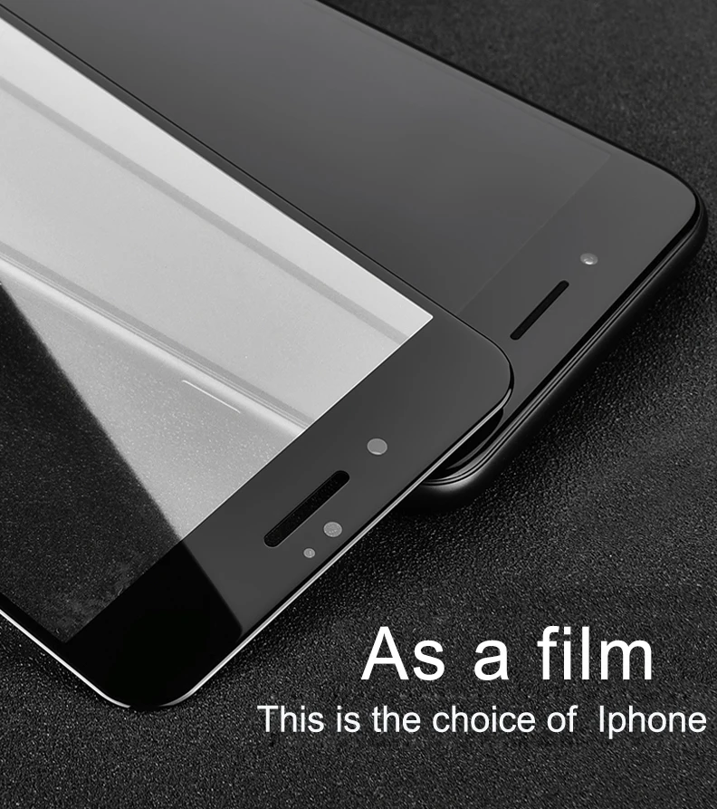 5D Клей закаленное стекло для Iphone XS протектор для Apple I phone 6 S 6 S 7 8 Plus X S XS Max XR ipone i8 ix i6 защитные очки