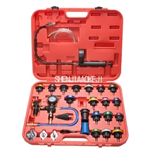 New 28 pieces/set Car tank pressure gauge Check leak meter Test scale Add tank water antifreeze changer Portable hardware tool