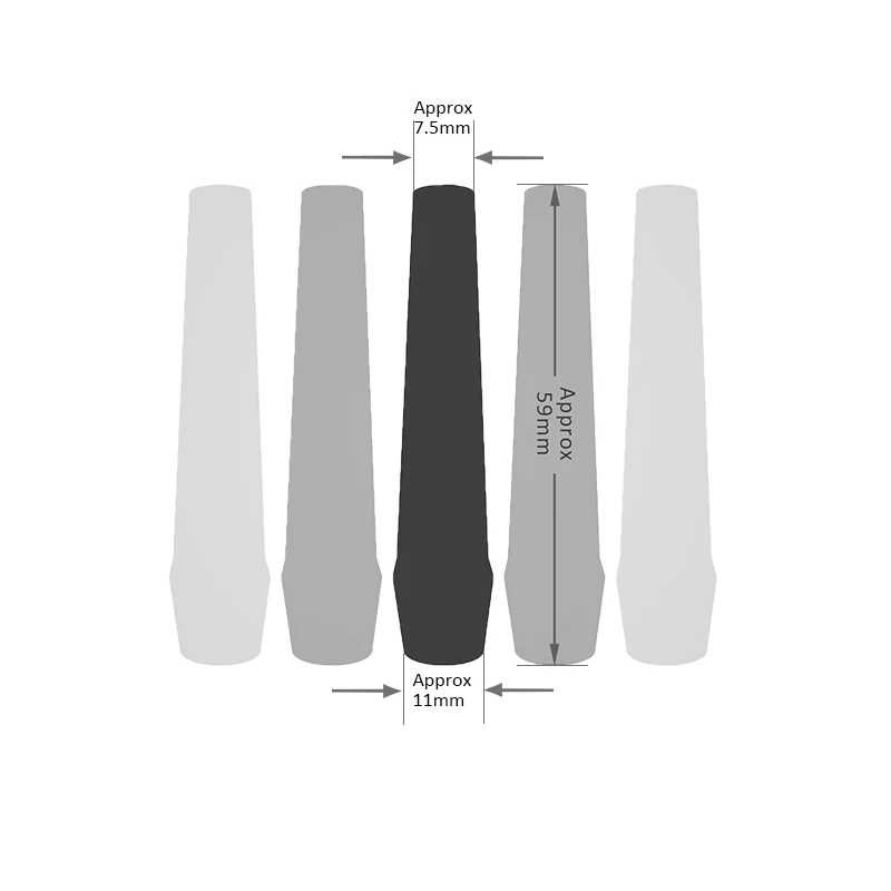 10 шт. 30 50 шт кальян одноразовые, для кальяна мундштук трубка accessiorie 59 мм(длина