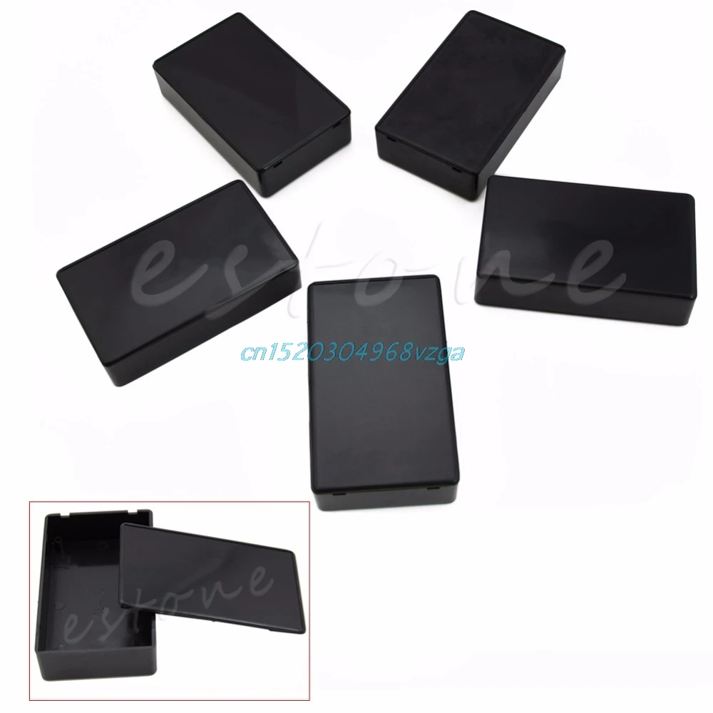

Electronic Project Box Enclosure Instrument Case 5 Pcs 100x60x25mm DIY Plastic #H028#