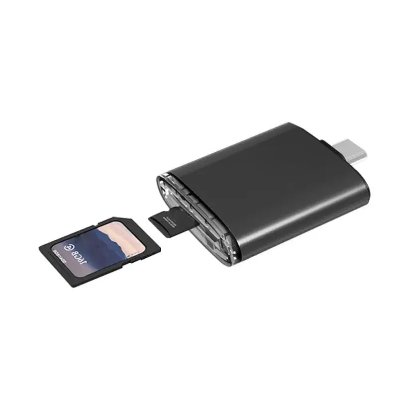 3 в 1 USB 3,1 type C USB-C TF Micro SD OTG кард-ридер для samsung Galaxy S9 l0717 #2