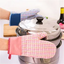 1 Pc инструмент для барбекю тепловой держатель перчатки х/б Прихватки для кухонной духовки готовить устойчивый варежка для духовки Прихватки кухонные аксессуары