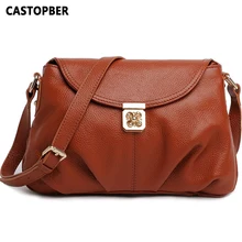 Первый слой из воловьей кожи натуральная кожа женская сумка Сумки из натуральной кожи для женщин сумка женская сумка через плечо