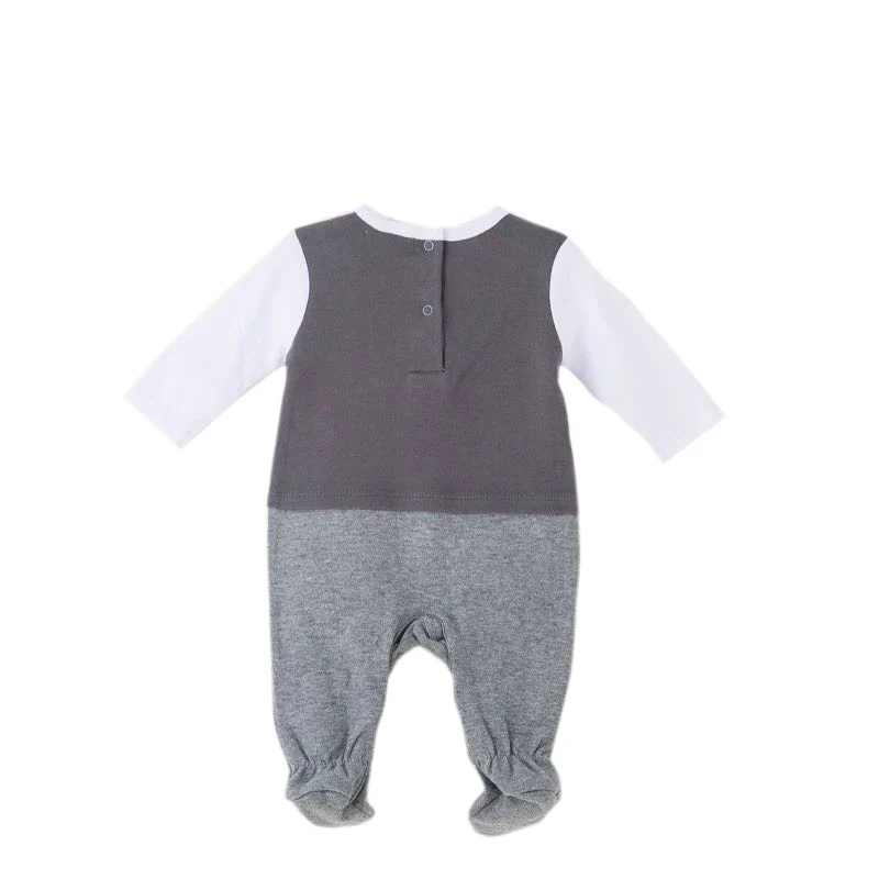 Baby Boy Romper Newborn Gentleman Styles Baby Rompers 2018 Infant Baby Clothes Long Sleeve Newborn Jumpsuits Baby Pajamas (1)
