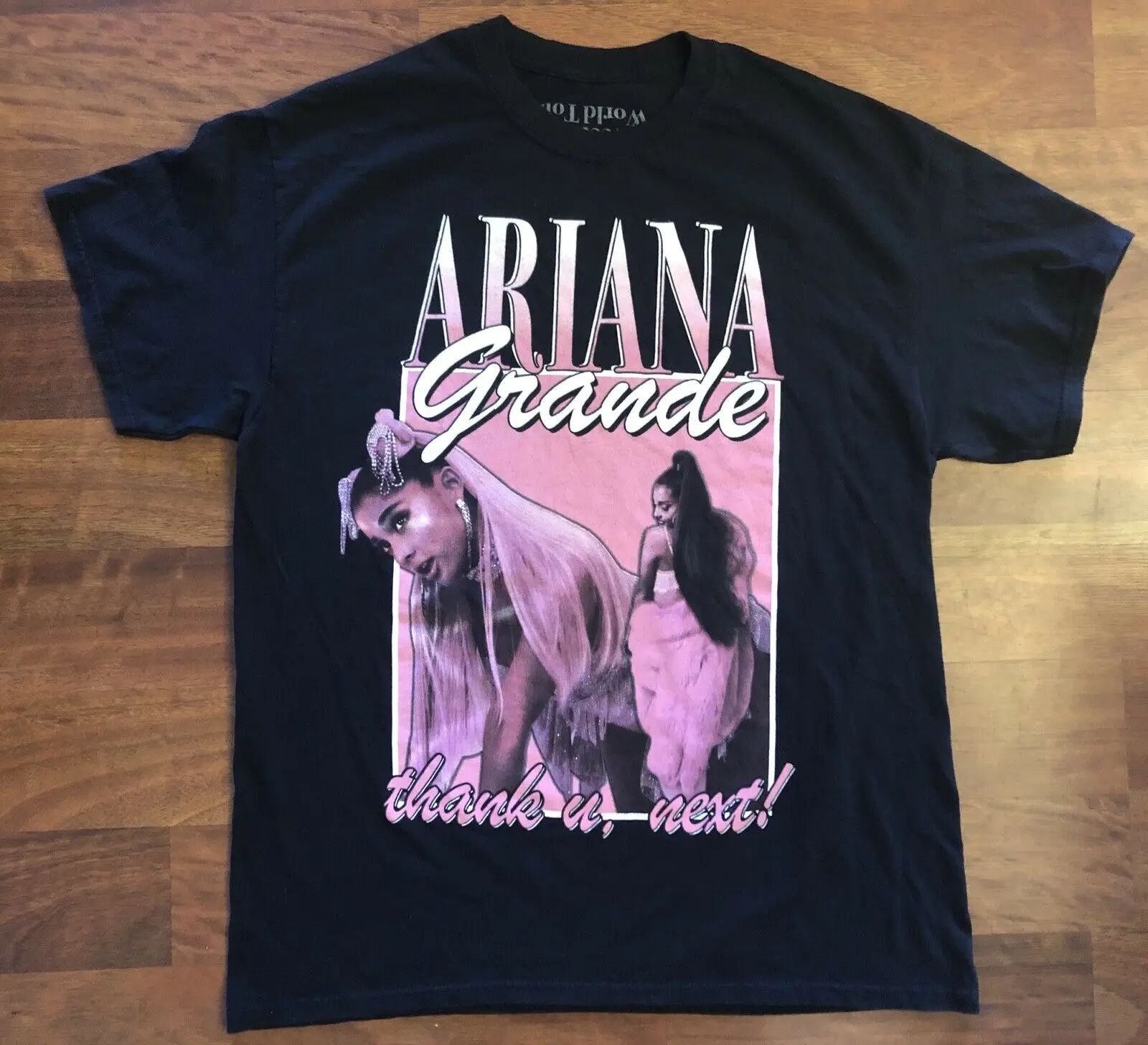 Ariana Grande Sweetner World Tour Merch Thank U, Next футболка, размер S-3XL, Летний стиль, хип-хоп Мужская футболка, топы, футболки