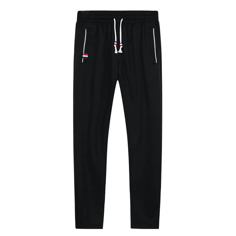 5XL 6XL بنطال رياضي الرجال عارضة رجل نحيف السراويل الترنك الحريم الشارع الشهير Sweatpants القطن الرياضية مرونة الخصر السراويل الرجال