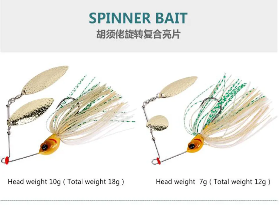 1 шт., бренд TSURINOYA, 7 г/10 г, Спиннер, приманка с латунной рыболовной ложкой, металлическая приманка, джиг, плавающая приманка, Спиннербейт