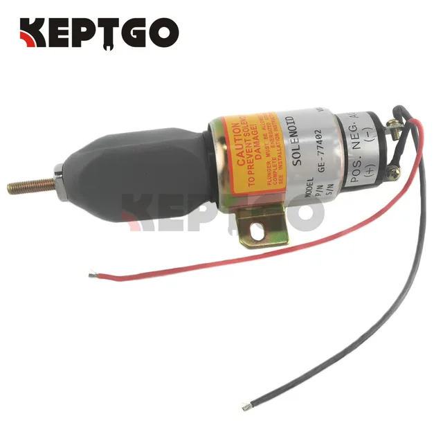 Throttle Actuator Solenoid 12V GE 77402 , 77402GTin Generator Parts