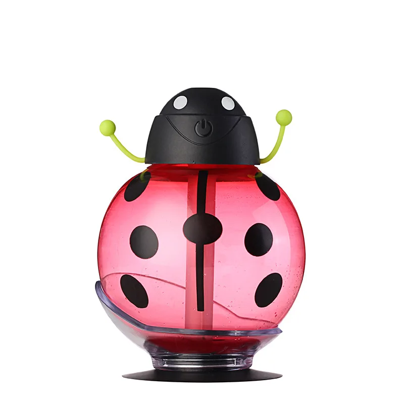 New Creative Mini Portable Mute Ultrasonic Beetles font b Humidifier b font Air Diffuser Mist Maker