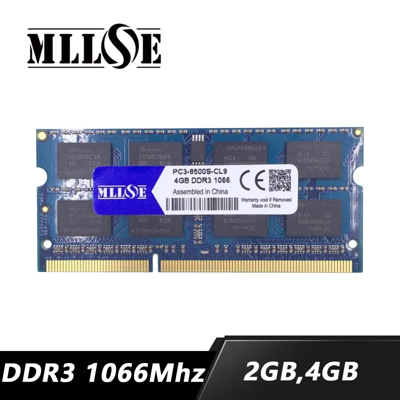 

MLLSE memory ram ddr3 4gb 2gb 8gb 1066Mhz pc3-8500 sdram laptop, ddr3 ram 4gb 2gb 1066 pc3 8500 notebook, ddr 3 ddr3 4gb 4g 1066