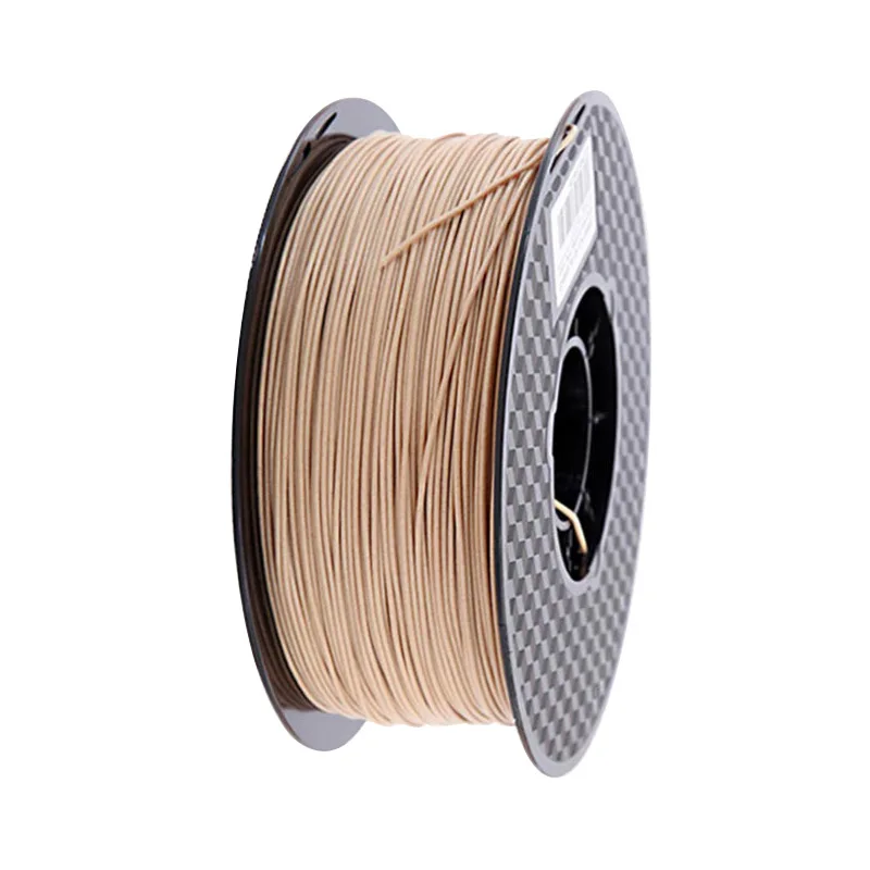 Pаспродажа 3d принтер Филамент дерево pla 1,75 мм светильник Деревянный Цветной 3d Печатный Материал pla темное дерево 1 кг образец