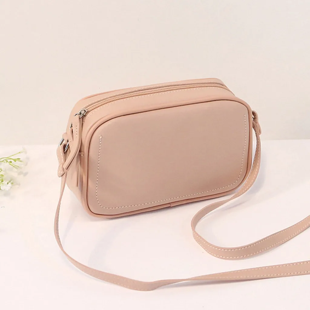 

WOMEN Handbag Female Casual BOX Shape Mini Portable Single-shoulder Bag Leather Phone PURSE Coin new trend Handbag Crossbody Bag