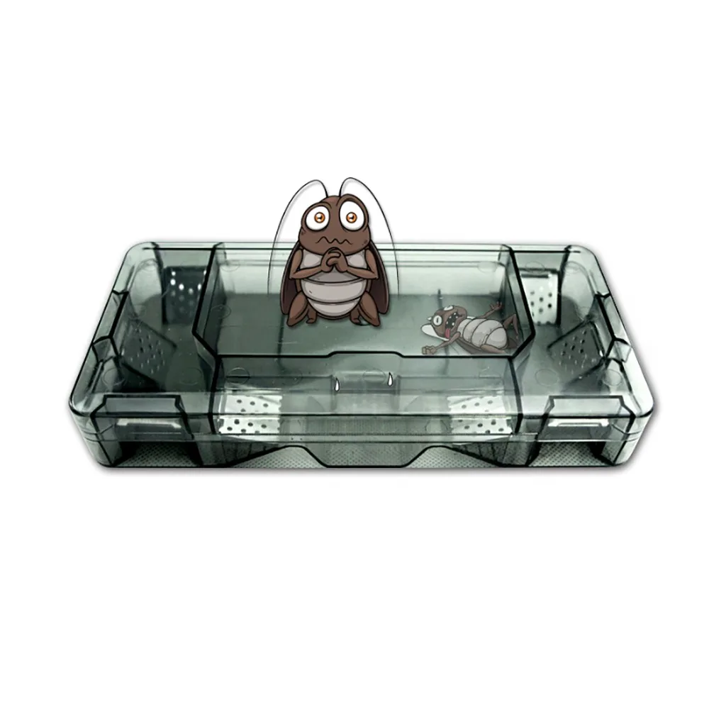 

Household Effective Cockroach Traps Box Reusable Cockroach Bug Roach Catcher Cockroach Killer Bait Traps Pesticide for Kitchen