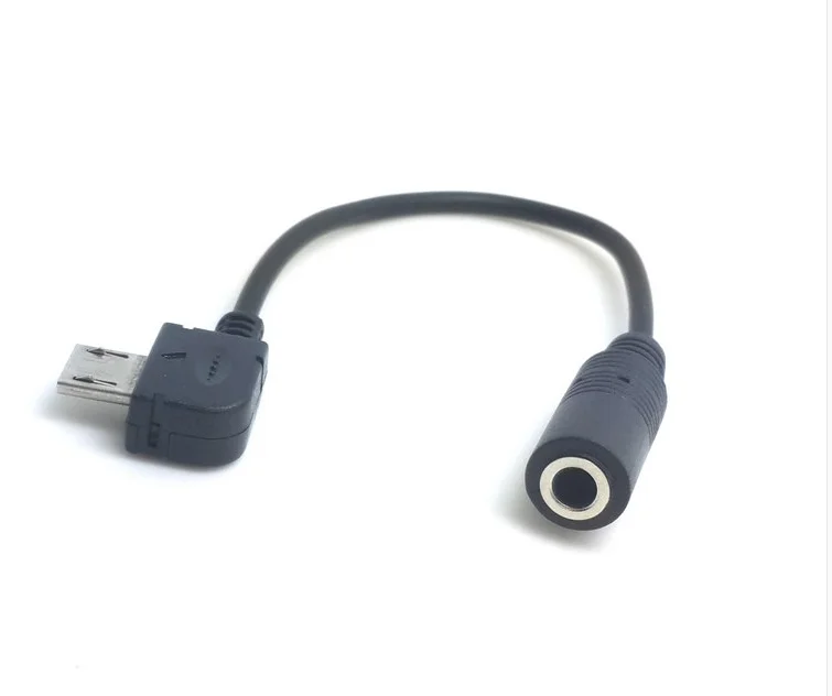 10 قطعة المصغّر usb الذكور إلى 3.5 مللي متر ستيريو الصوت منظم سماعة ل nokia 8600