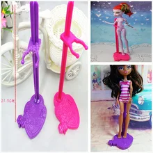 High Quality Wholesale 50pcs lot Fairy Tales font b Doll b font Stands Display Holders For