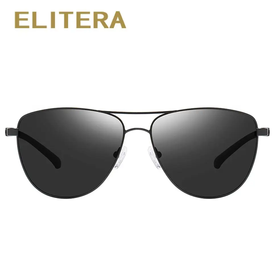 Женские и мужские солнцезащитные очки ELITERA поляризационные в оправе кошачий глаз