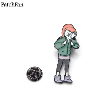 

20pcs/lot Patchfan The Infinity Train Zinc Cartoon Pins men women para Shirt Charm Clothes backpack medal Badges Brooches A1828